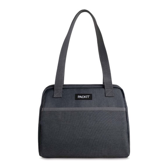 Packit Freezable Hampton Lunch Bag, City Charcoal