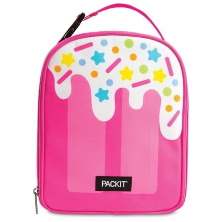Packit Freezable Playtime Lunch Box, Pink Popsicle
