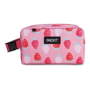 Packit Freezable Snack Box, Sweet Strawberry