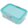 thumbnail image 1 of Packit Mod Lunch Tritan Base Bento Reusable Container, Mint, 1 of 16