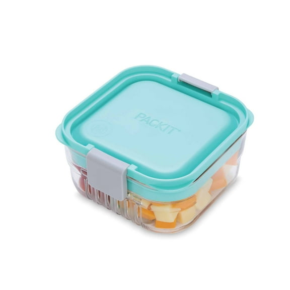 Packit Mod Snack Tritan Reusable Bento Container, Mint