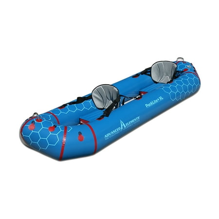 Advanced Elements Packlite+ Packraft Two Person Inflatable Kayak, Blue