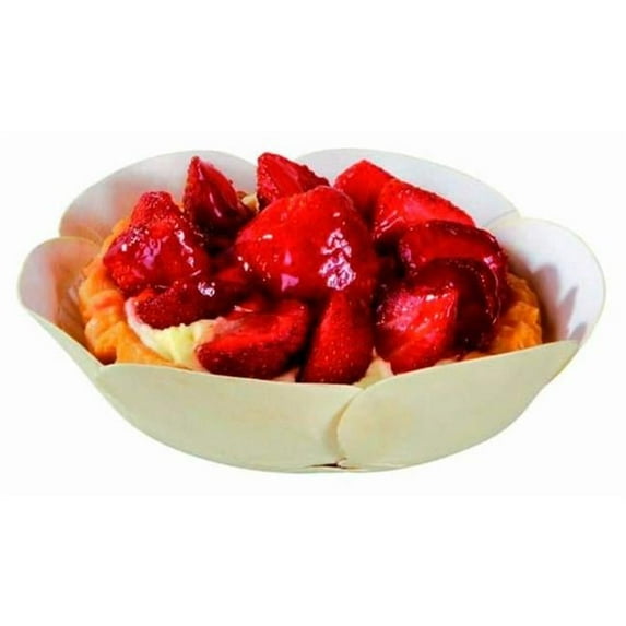 PacknWood 209MC66 4 Oz. Marguerite Round Baking Mold - 4.3 x 0.7 In- Pack Of 350