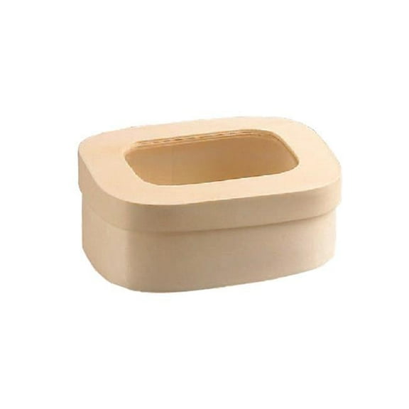 PacknWood 210BBOITE118F Wooden Rectangular Box & Window Lid - 8 Oz Oz. Pack Of 100