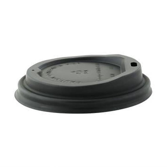 PacknWood 210LGDW16N 3.54 in. Coffee Lid - Black