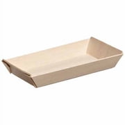 PacknWood 210SAMBQ215 Rectangular Samurai Wooden Tray, Pack Of 100