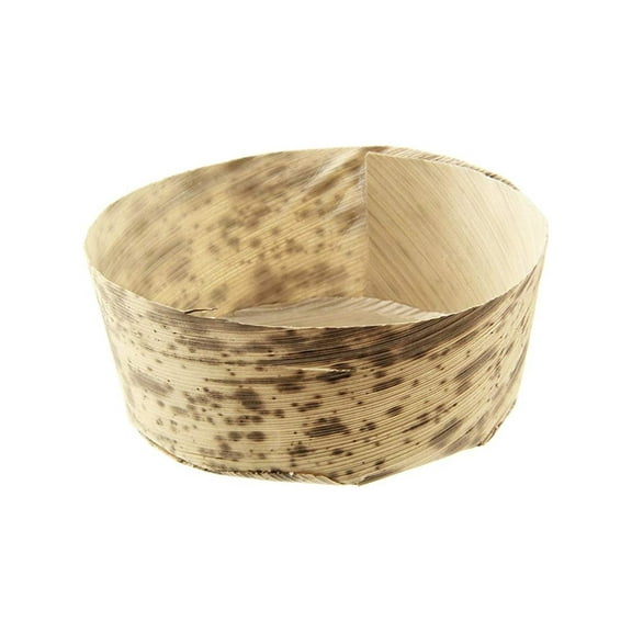 PacknWood PK209BBPANR7 Bamboo Leaf Dish, 2.8" Pack of 50