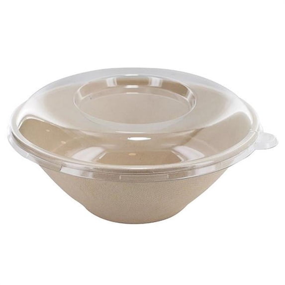 Packnwood 210APULPOKL196 Clear PET Round Lid, Transparent - 7.7 in. - 250 Piece