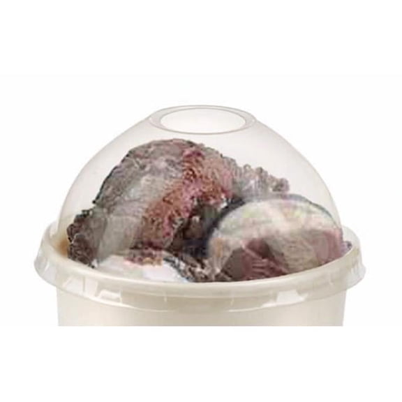 Packnwood 210GKL90D Dome Lid Without Hole at Top