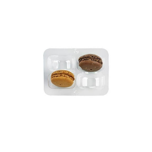 Packnwood 210MACINS4 Macaron Inserts with Clip Closure - 4.3 x 3 in.