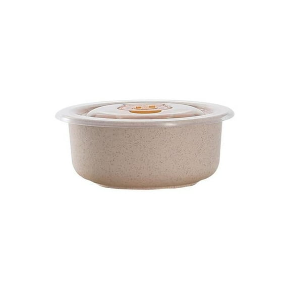Packnwood 294WBOBO300 10 oz Huskly Reusable Bowl In Composite with PP Lid, Beige - 40 Piece