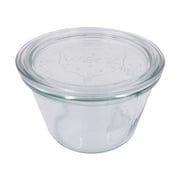 Packnwood 294WEK741 3.93 Dia. x 2.91 in. 12.5 oz Bokocook Reusable Weck Jars with Glass Lid Mold - 6 Piece