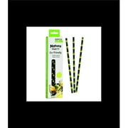 Packnwood 8NPCHP19BB1 0.24 x 7.76 in. Bamboo Design Paper Straw - 300 Piece