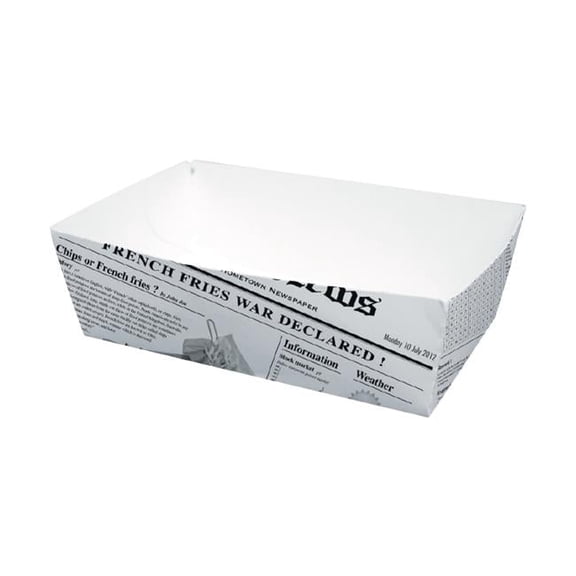 Packnwood Sturdy Newspaper Printed Basket