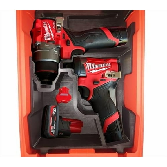 Packout Compact Insert For Milwaukee M12 Drill & Impact Combo