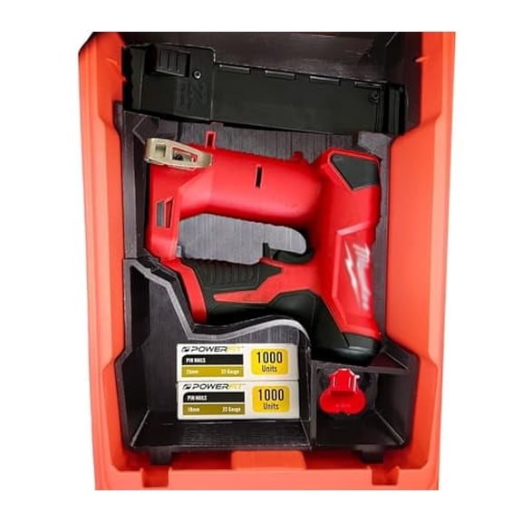 Packout Compact Insert For Milwaukee M12 Pin Nailer Compact Organizer Tool Accessory