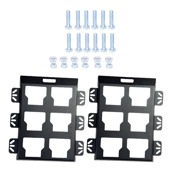 Packouts Wall Crate Storage Organizer for Power Tool Mounting Half Width Small Tool Holder Accessories
