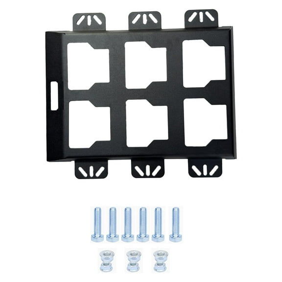 Packouts Wall Crate Storage Organizers for Power Tool Mounting Half Width Small Tool Holder Accessories