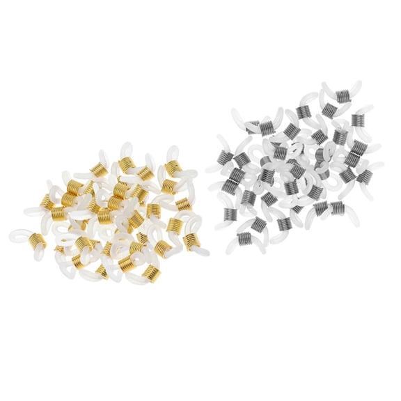 Packs Eyeglass Chain Ends,Adjustable Rubber Ends Connectors for Eye Glasses