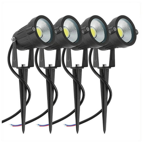 Packs Garden Spot Lights Outdoor Landscape LED Lamp Pathway Yard Waterproof