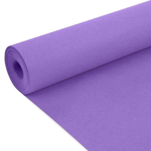 Paclord 24" x 1200" (100 ft) Lilac Construction Paper Roll, 45 lbs Thickness – Made in USA Construction Kraft Paper Roll for School Projects – Purple Construction Paper for Arts & Crafts, Decorations