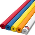 thumbnail image 1 of Paclord 48" x 1200" (100 ft) Circus-Themed Kraft Paper Set, 45 Lbs - Red, Yellow, Orange, Dark Blue, White Kraft Paper - Made in USA Paper for Crafts, Appliques for Kids, DIY, Origami, 1 of 5
