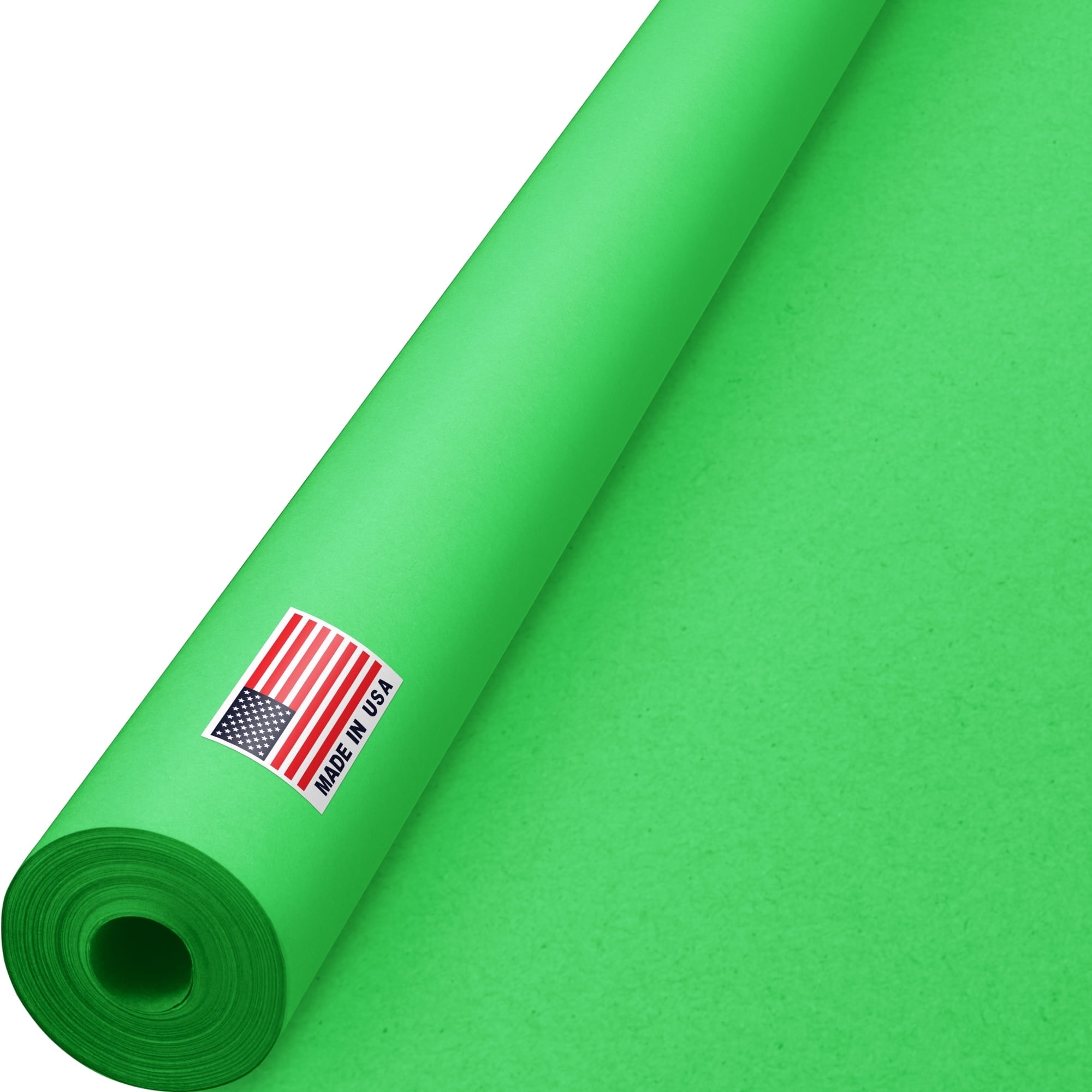 Paclord 48" x 1200" (100 ft) Green Construction Paper Roll, (Pack of 1 ...