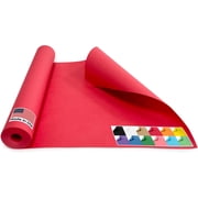 Paclord 18" x 1200" Red Kraft Paper Roll, 45 lbs Thickness, Quality Kraft Paper for School, Poster Arts, Bulletin Board - Odorless, Non-toxic, Safe for Kids