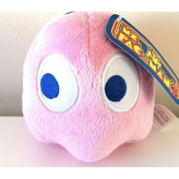 Pacman 4 Pink Ghost Plush