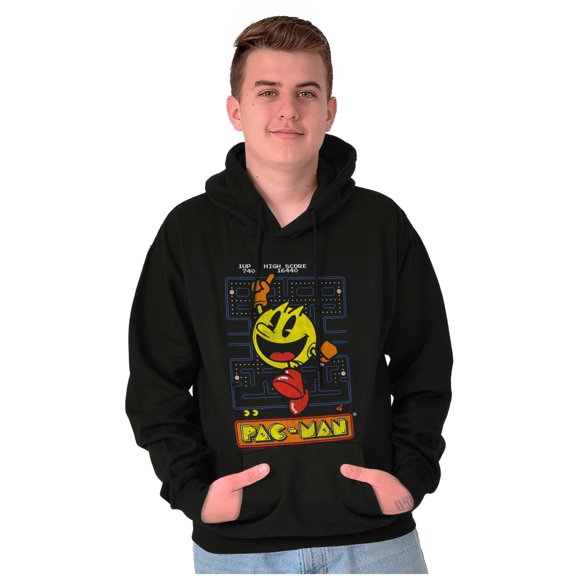 Pacman High Score Hoodie Sweatshirt Women Men Brisco Brands X