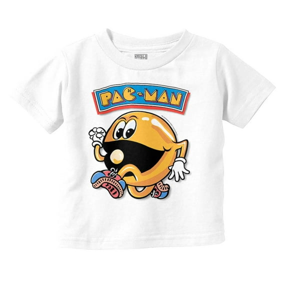 Pacman Man Toddler Boy Girl T Shirt Infant Toddler Brisco Brands 4T