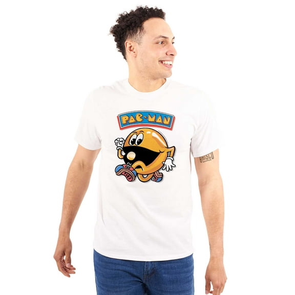 Pacman Man Unisex Plus Size Graphic Tee Brisco Brands 2X