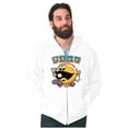 thumbnail image 1 of Pacman Man Zip Up Hoodie Men's Women's Brisco Brands M, 1 of 6