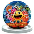 thumbnail image 1 of Pacman Paper Plates Birthday Decorations Party Supplies Tableware Disposable Dinnerware, 1 of 3