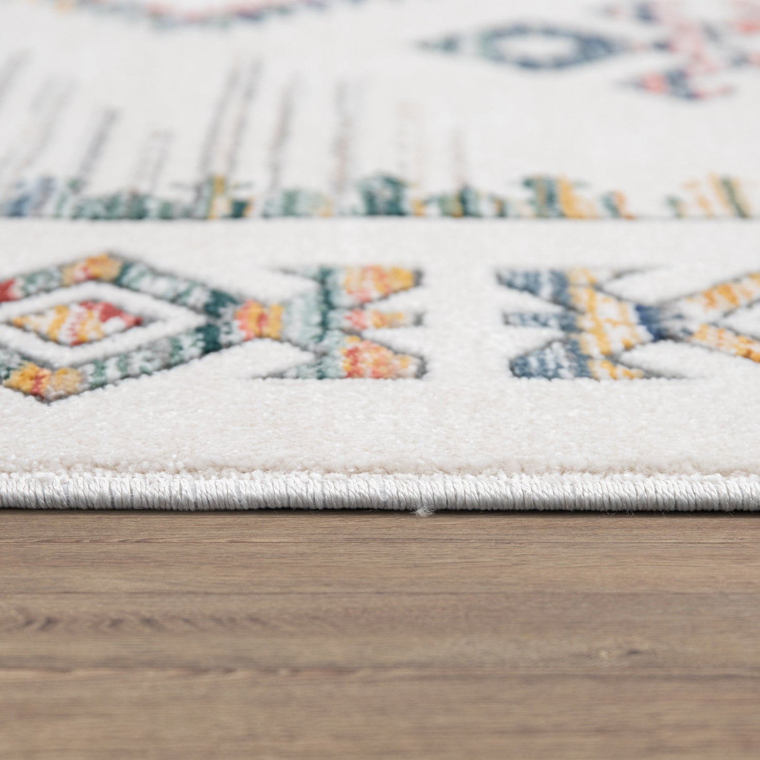 Paco Home Ethnic Design Area Rug in Beige with colorful Boho Pattern 5 ...