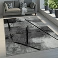 thumbnail image 1 of Paco Home Modern Area Rug with Abstract Design in Grey Black - 5'3" x 7'7" (5'x7'), 1 of 5
