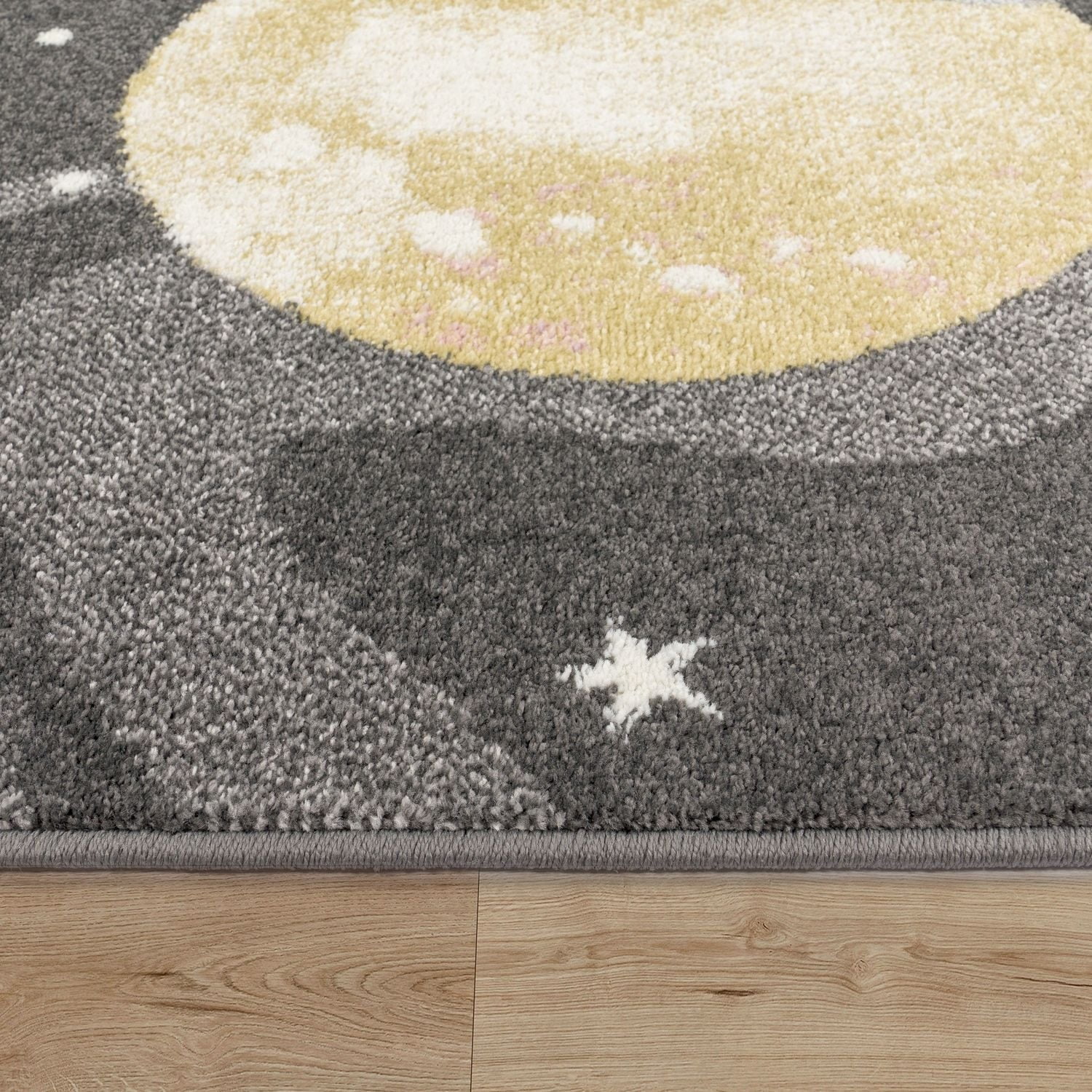 Paco Home Kids Rug Space with Planets and Stars in Pastel Colors ...