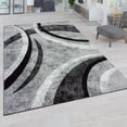 thumbnail image 1 of Paco Home Modern Area Rug with Abstract Design in Grey - 6'7" x 9'6" (6'x9'), 1 of 5