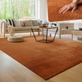 thumbnail image 1 of Paco Home Soft Washable Area Rug In Copper Brown - 2'8" x 4'11" (3'x5'), 1 of 6