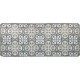thumbnail image 1 of Paco Printed Kitchen Runner Mat 47" x 20" - Blue & Gray Tile Design - Stylish & Durable - Ideal for Homeowners & Renters - Non Slip & Comfort Floor Mat, 1 of 5