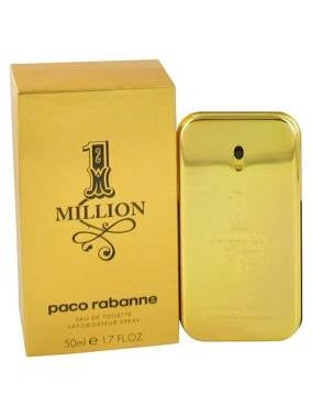 Paco Rabanne 1 Million Eau de Toilette Fragrance Spray for Men, 1.7 fl ...