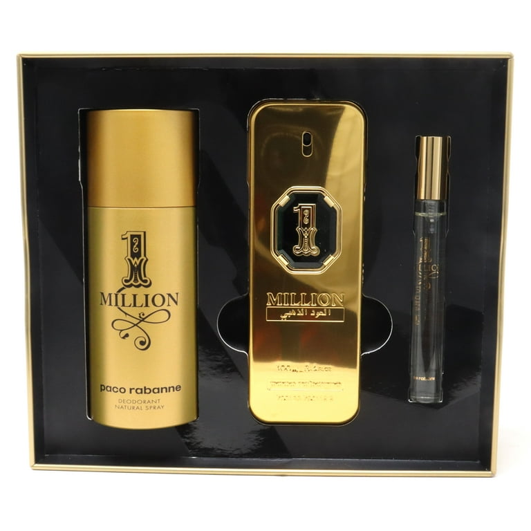 Paco Rabanne Million Golden Oud 3pcs Gift Set For Men 100ml - Main Image