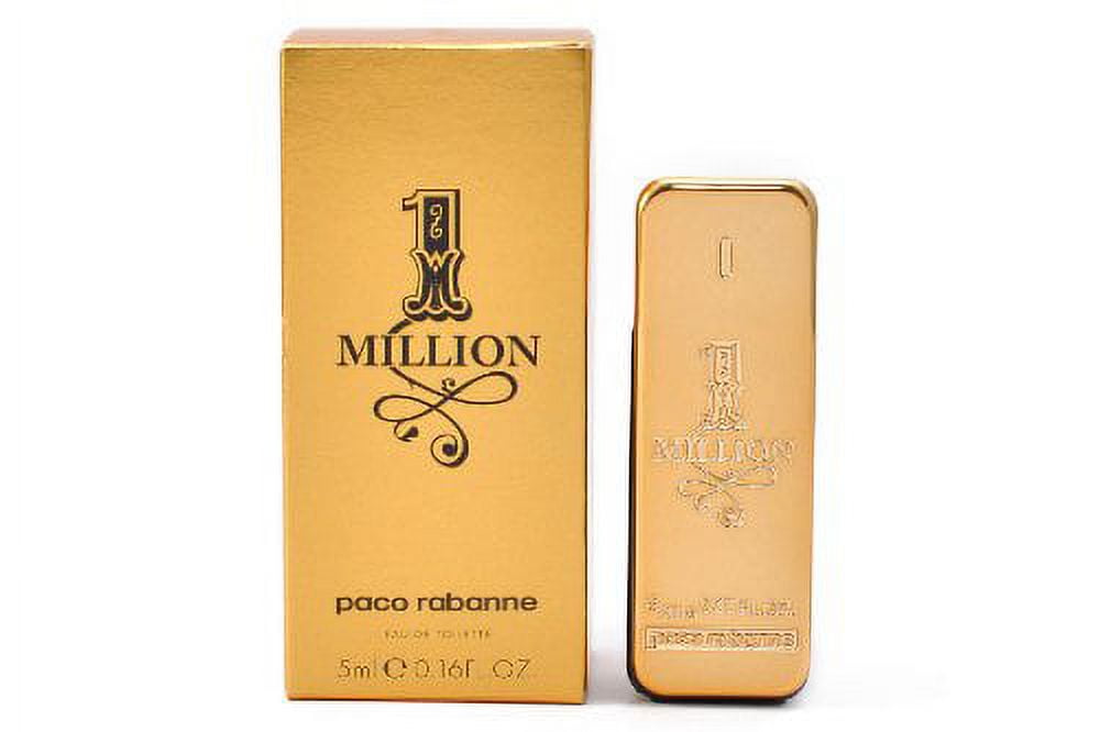 Paco Rabanne 1-Million Intense Eau de Toilette Splash On .17 Ounce Mini ...