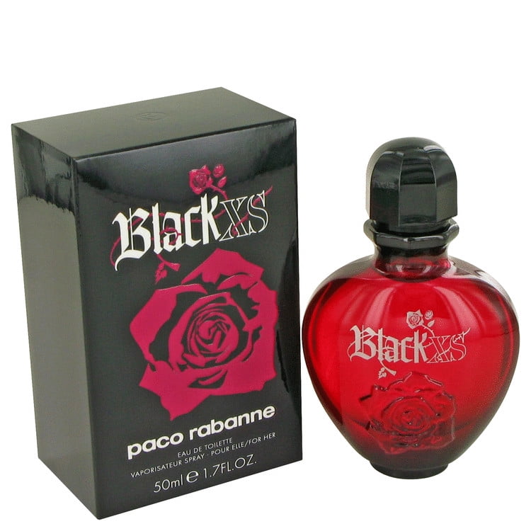Paco Rabanne Black XS Eau De Toilette Spray for Women 1.7 oz - Walmart.com