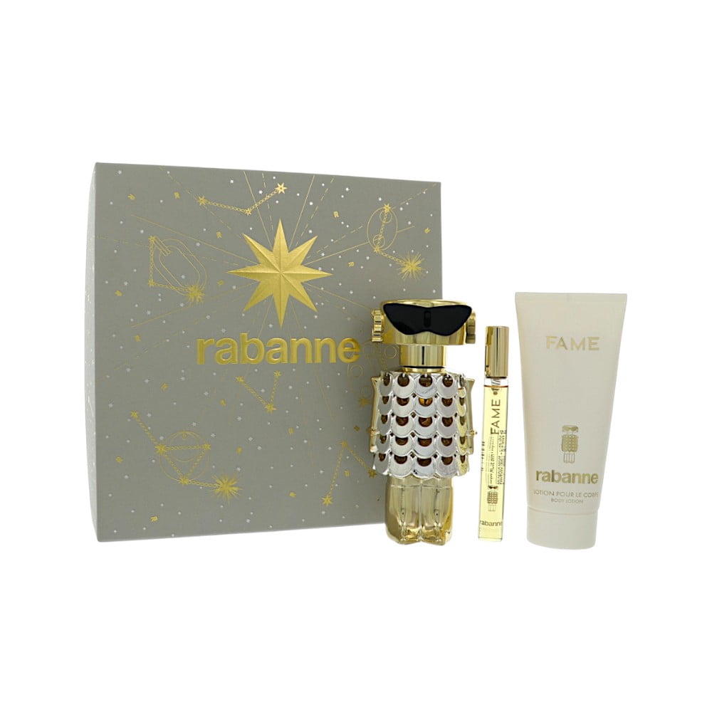 Paco Rabanne Fame Women's 3 Piece Fragrance Gift Set (2.8 OZ Eau