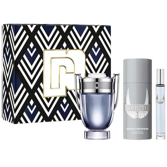 Paco Rabanne IVCM10 Invictus Gift Set for Mens