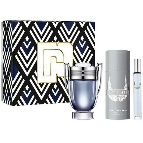 Paco Rabanne IVCM10 Invictus Gift Set for Mens
