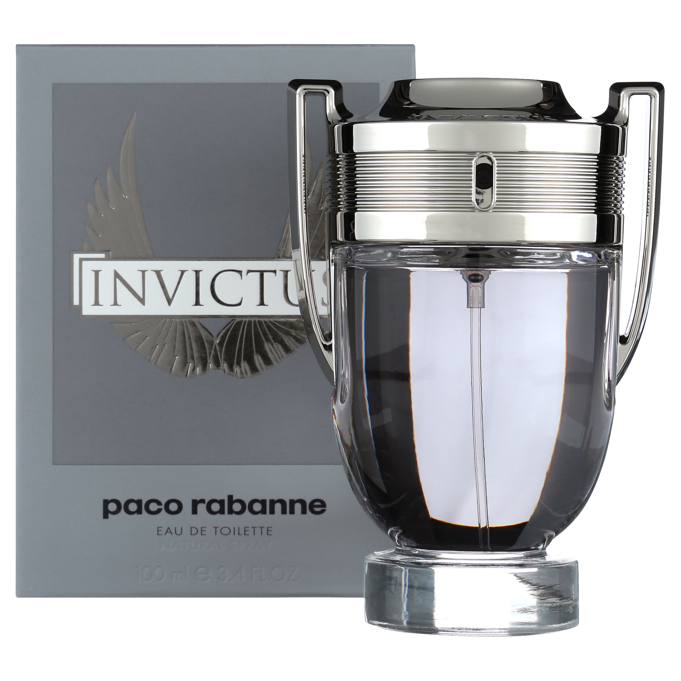 Spray Rabanne Invictus Oz 3.4 for EDT Men, Paco