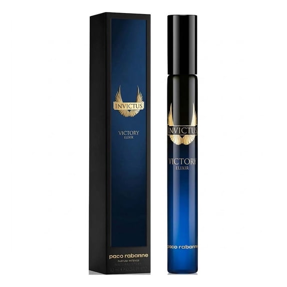 Paco Rabanne Invictus Victory Elixir for Men 0.34oz / 10ml Parfum Intense Spray