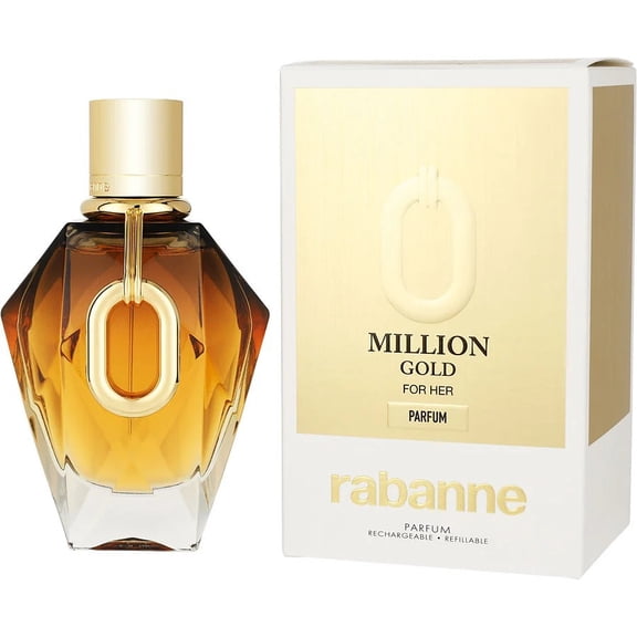 Paco Rabanne Ladies Million Gold Parfum 3.04 oz Fragrances 3349668645206